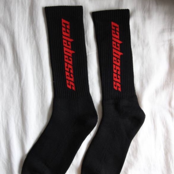 Yeezy Other - KANYE WEST CALABASAS YEEZY SEASON 6 SOCKS BLACK